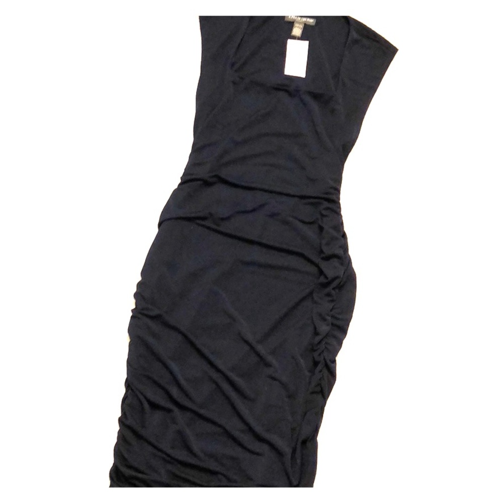 A pea in the pod navy blue sheath dress NWT
